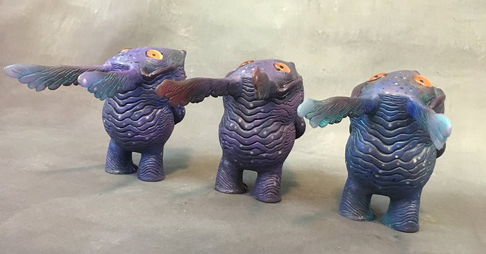 NIPNOG CAST FIGURE- PURPLE PAINTED