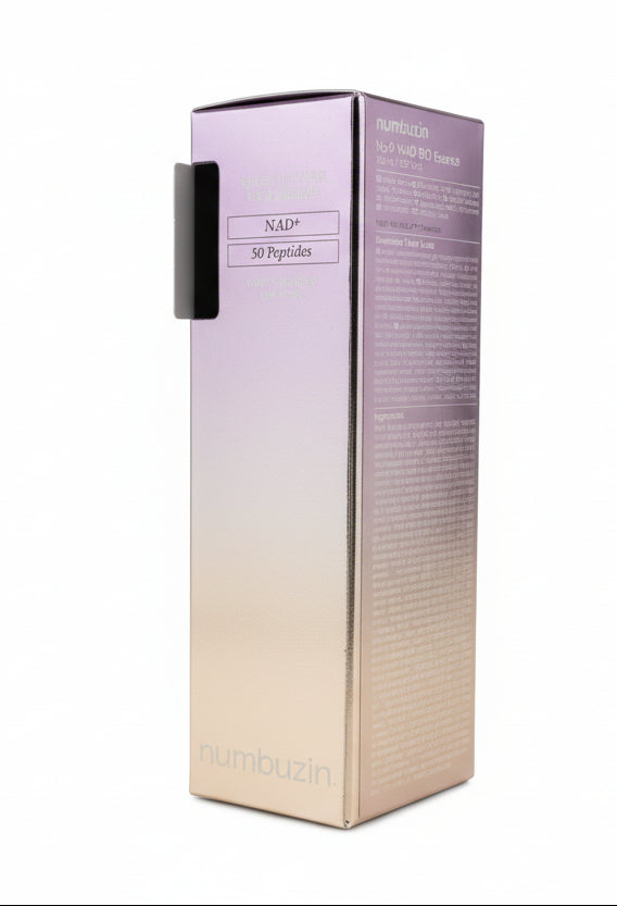 Numbuzin No.9 NAD+ BIO Lifting Essence – Anti-Ageing Firming Serum for Wrinkles, Fine Lines & Elasticity with NAD+ and Peptides, 50 ml