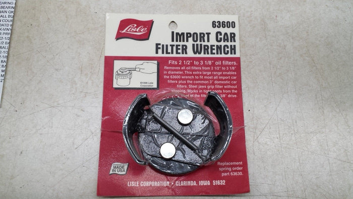 Oil Filter Tool 63600