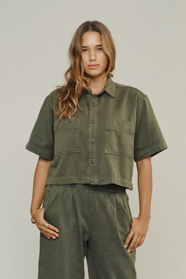 Olive Phinney Twill Shirt