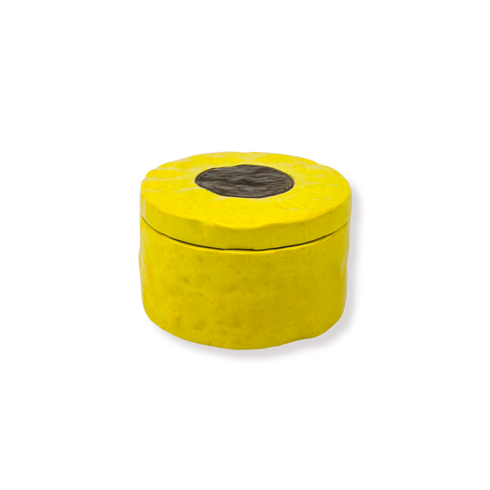 Opbergpot - Engelse Drop - Geel - Dolomite - 9x9x6cm