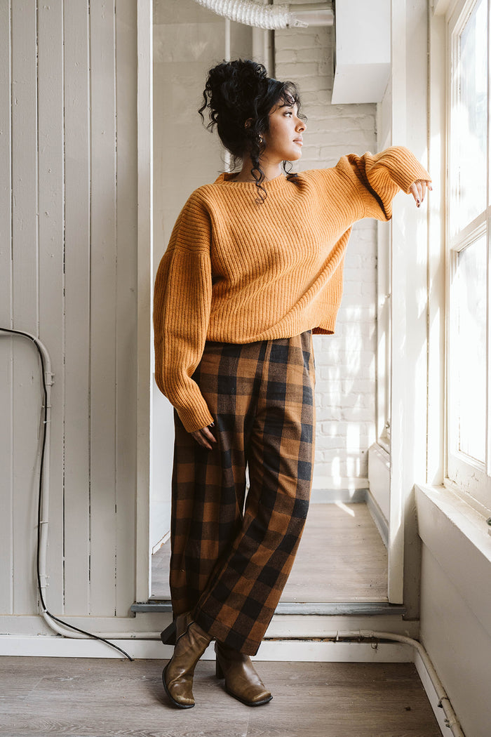 Orange Mea Sweater