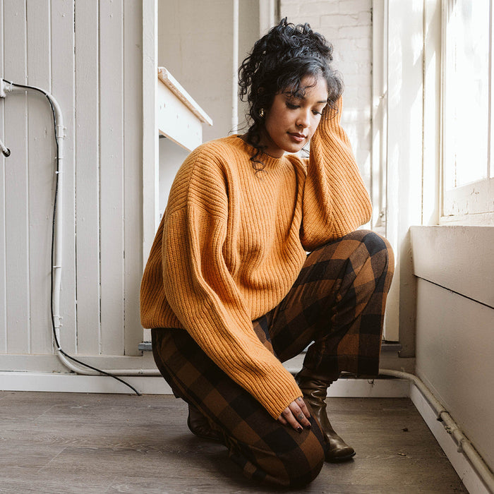 Orange Mea Sweater