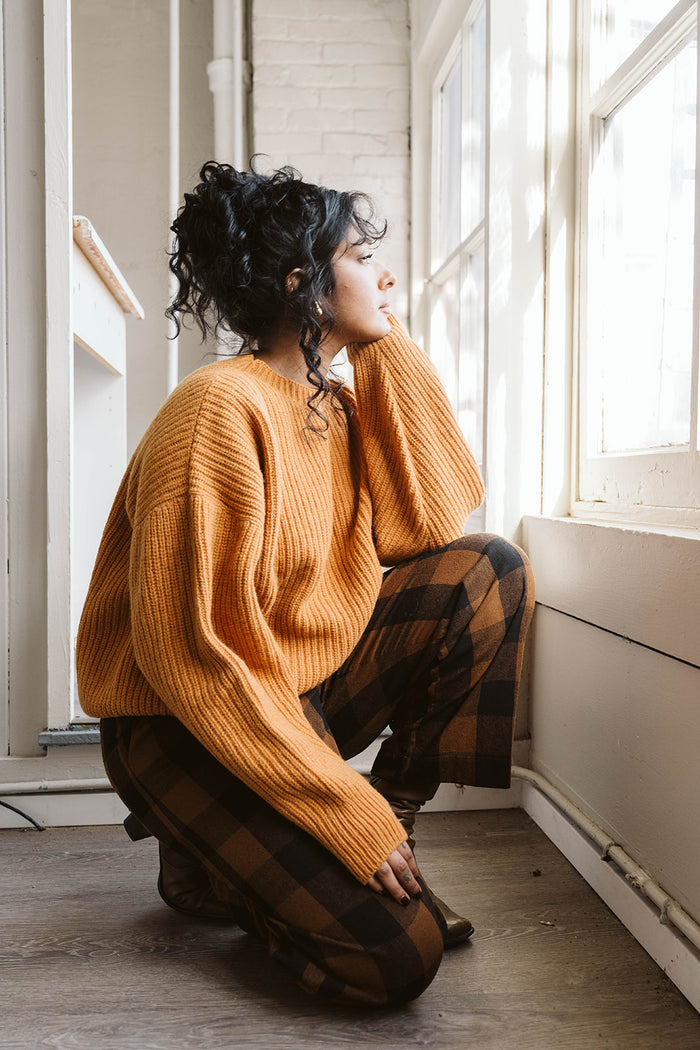 Orange Mea Sweater