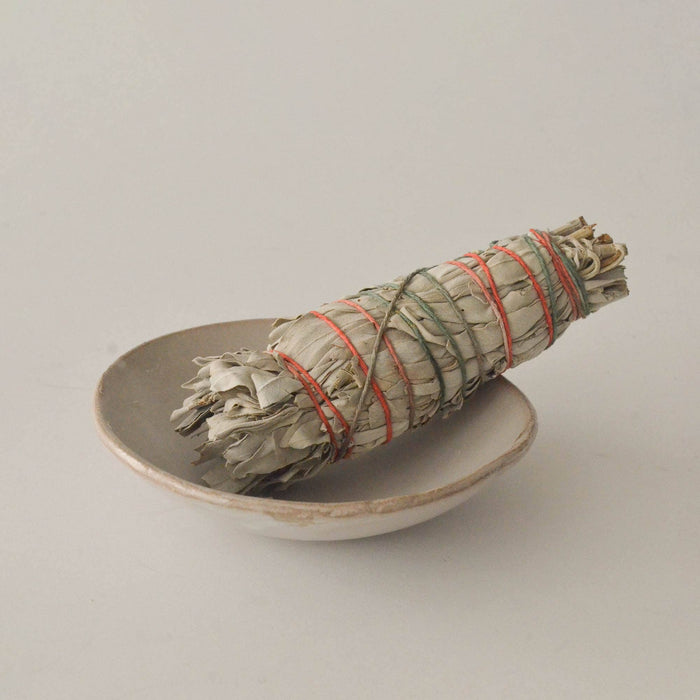 Organic White Sage Smudging Stick | Medium | Cedar and Myrrh