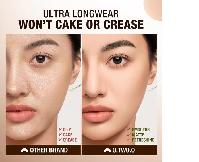 O.TWO.O ALL DAY SOFT FOCUS POWDER AND CUSHION CREAM