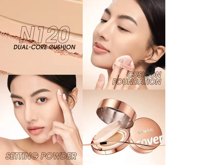 O.TWO.O ALL DAY SOFT FOCUS POWDER AND CUSHION CREAM