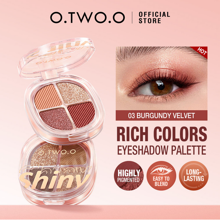 O.TWO.O LUXURIOUS DAZZLING EYESHADOW PALETTE