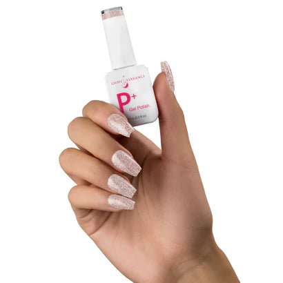 P+ Nudie, Glitter Gel Polish 10 ml