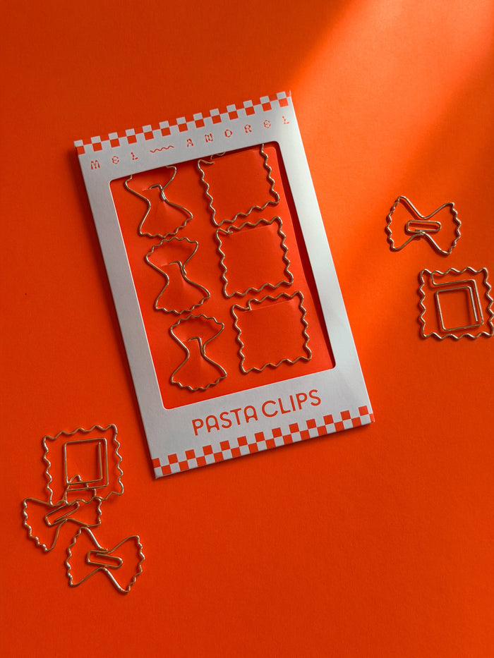 Pasta Paper Clips