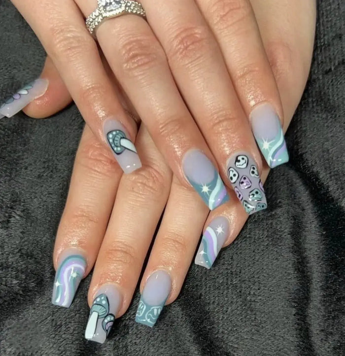 Pastel Blue Acrylic Powder - 12g