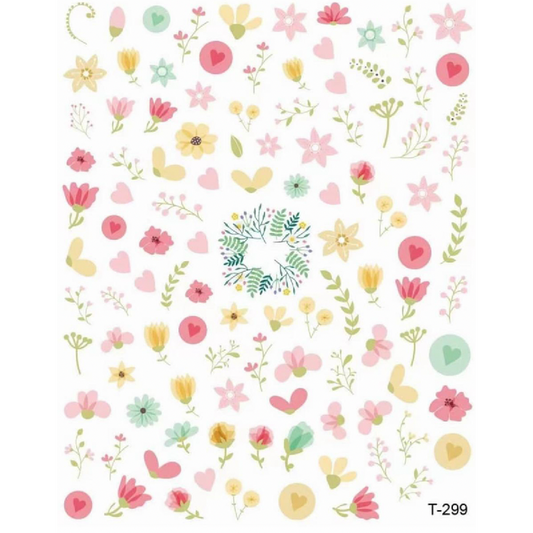 Pasties Decals - Spring 2 (Tulip)