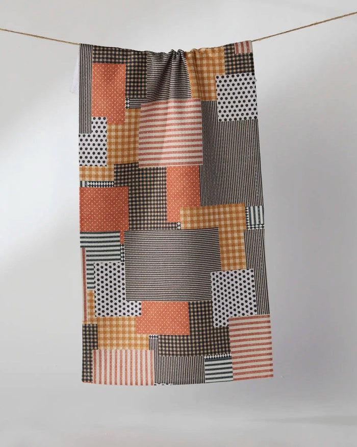 Patch and Pumpkin Mini Towel - Olita Gifts & Goods
