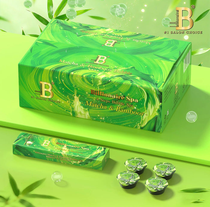 Pedicure Deluxe 4 Steps Bubble Kit - Billionaire - 50 boxes per case