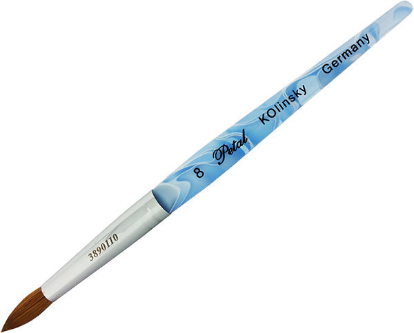 Petal Blue Acrylic Brush 8
