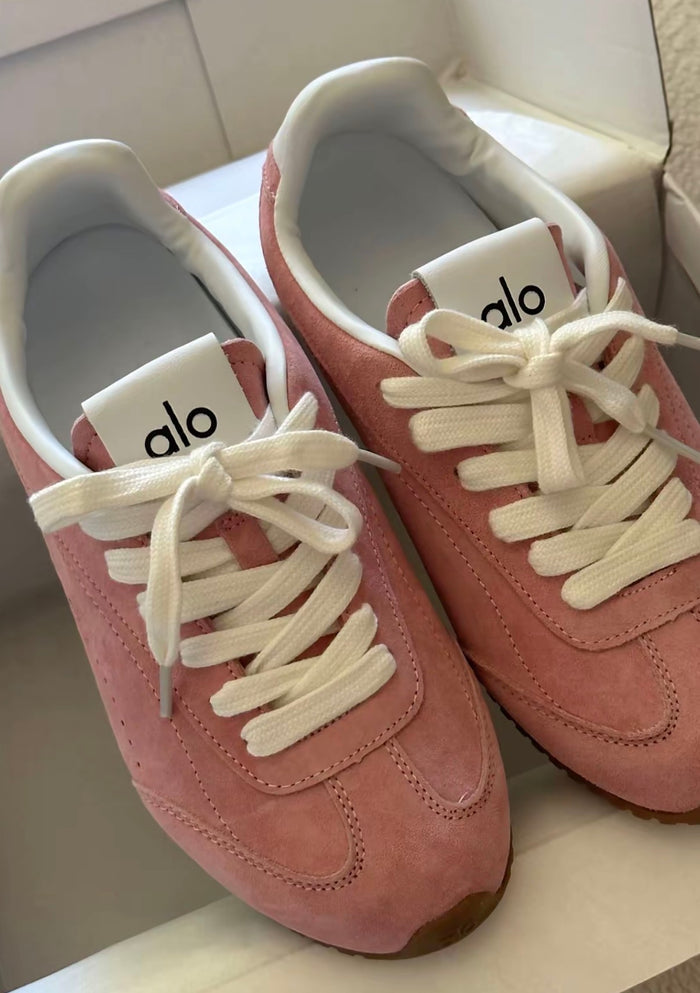 Pink alo sunset sneakers (limited edition)