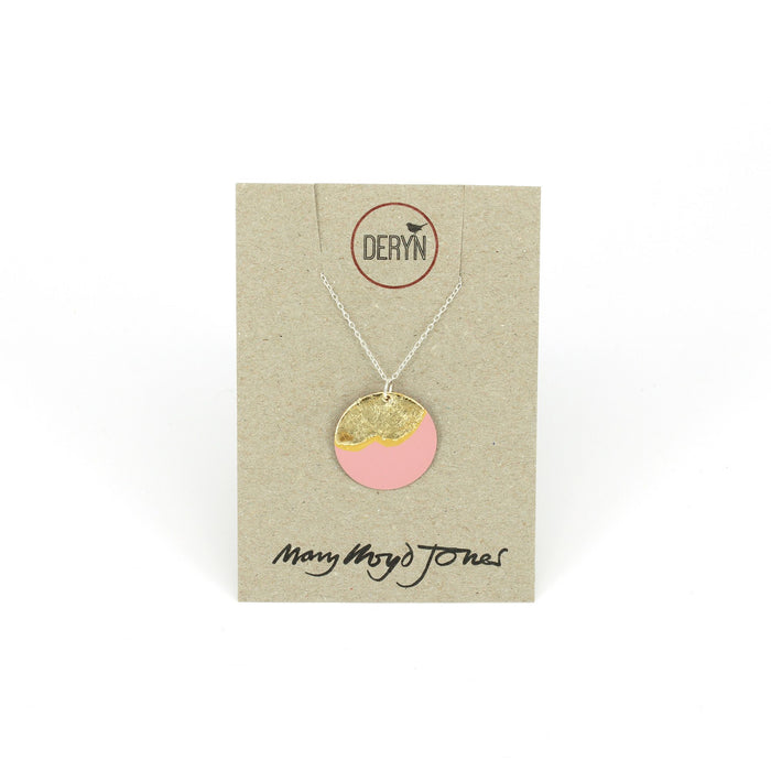 Pink Circle Necklace - Mary Lloyd Jones