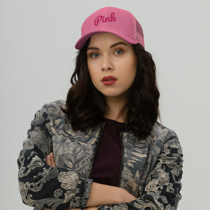 Pink Trucker Cap