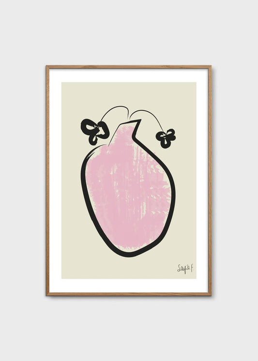 Pink Vase by Sofia Freixas