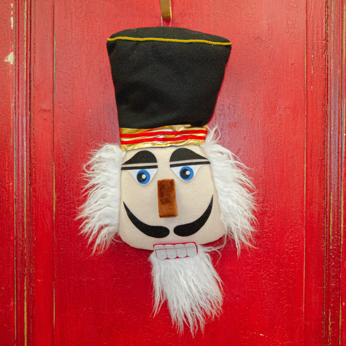 Plush Nutcracker Face