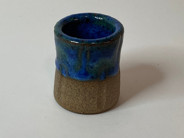 Pottery Shot Glass - Blue