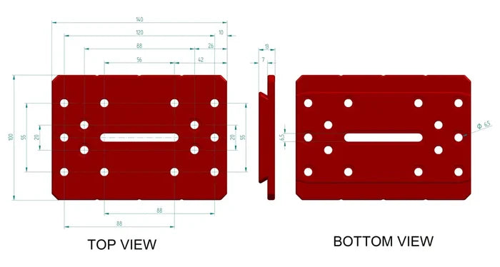 PrimaluceLab D-Series 140mm PLUS Dovetail Plate (PLLLOS140P) - Astronomy Plus