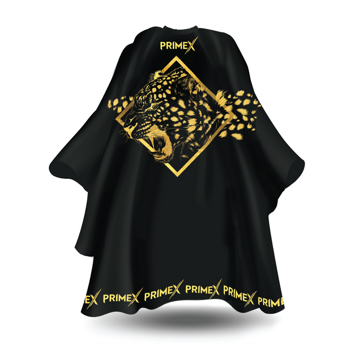 PrimeX Premium Professional Barber Cape, 1 Count, Jaguar