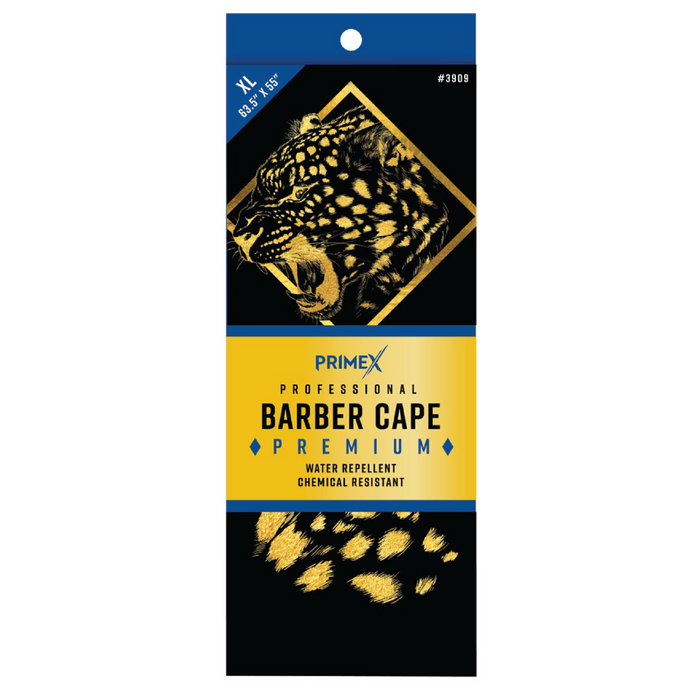 PrimeX Premium Professional Barber Cape, 1 Count, Jaguar