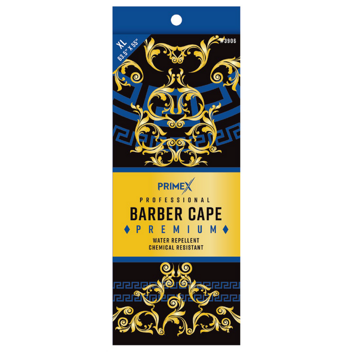 PrimeX Premium Professional Barber Cape, 1 Count, Lux