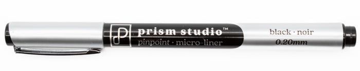 Prism Studio - Pinpoint Micro-Liner - 0..20mm - Black. Available at Embellish Away in Bowmanville Ontario Canada.