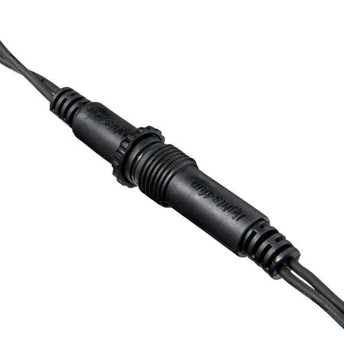 Pro Connect 25m 250 Multi Coloured Connectable String Lights Black Cable