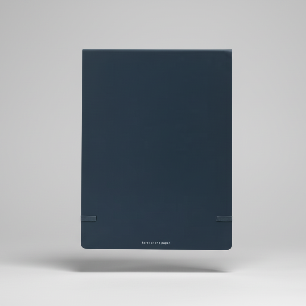 Dark gray electronic device with visible branding on a white background