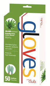 Product Club AloeEssence Vinyl Gloves Small
