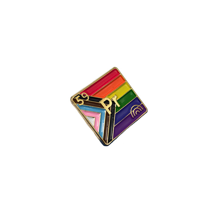 Progress Pride Enamel Pin