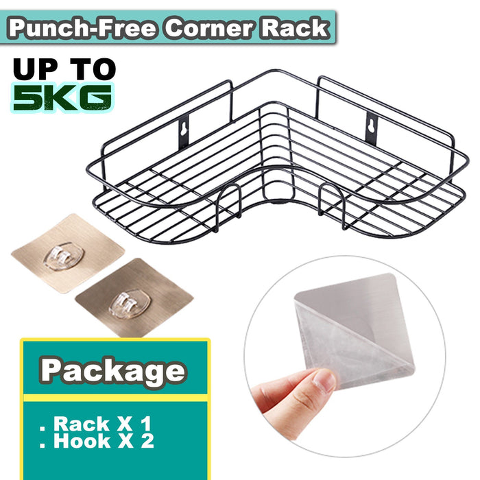 Punch-Free Corner Rack