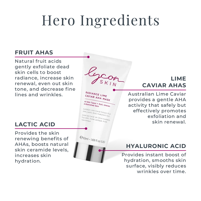 Radiance Lime Caviar AHA Mask