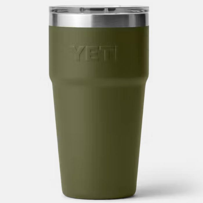 Rambler 20 oz Cup | Olive/Kingcrab Orange | YETI
