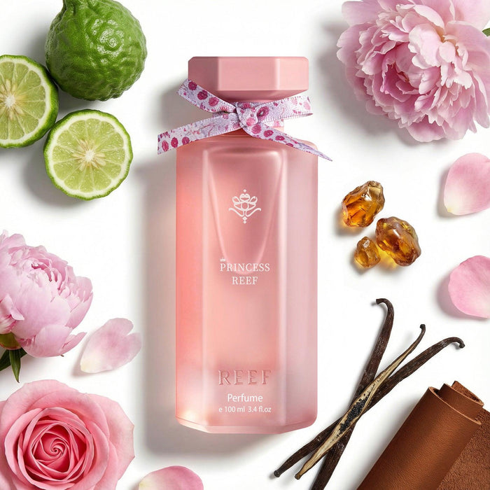 Reef | Princess | Women's Fragrance | 100 ML - 3.4 OZ | Eau De Parfum | Sparkling Citrus - Rose & Warm Vanilla