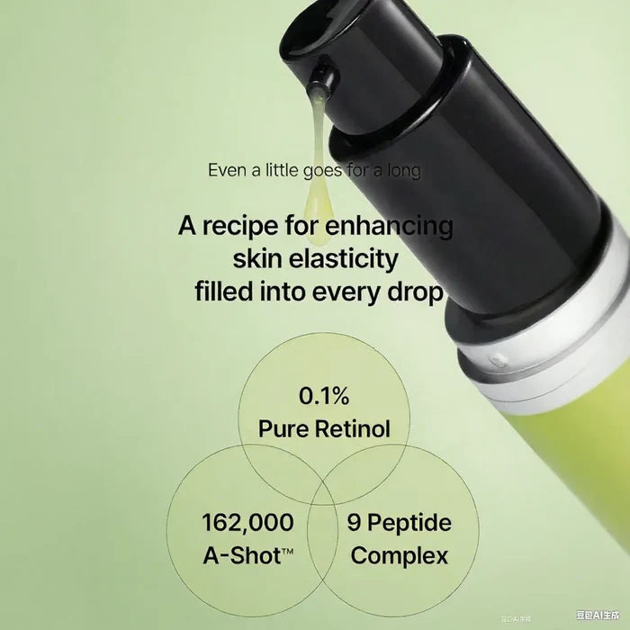 Retinol & Peptide Eye Serum - Anti-Aging Firming Korean Skincare