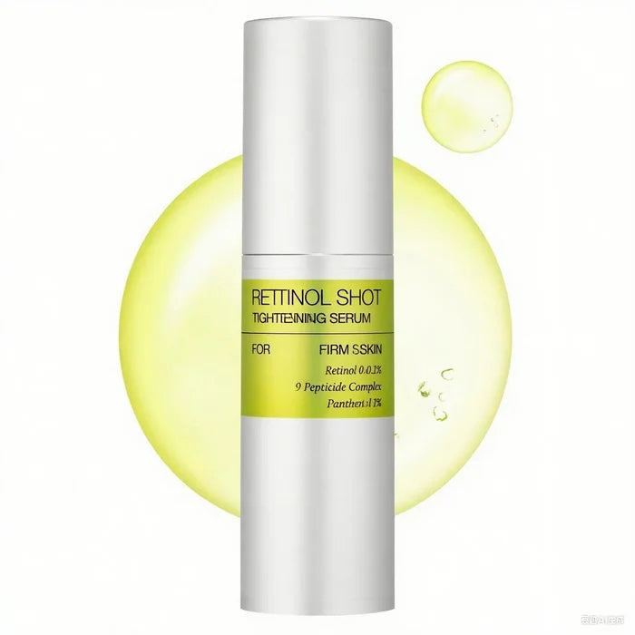 Retinol & Peptide Eye Serum - Anti-Aging Firming Korean Skincare