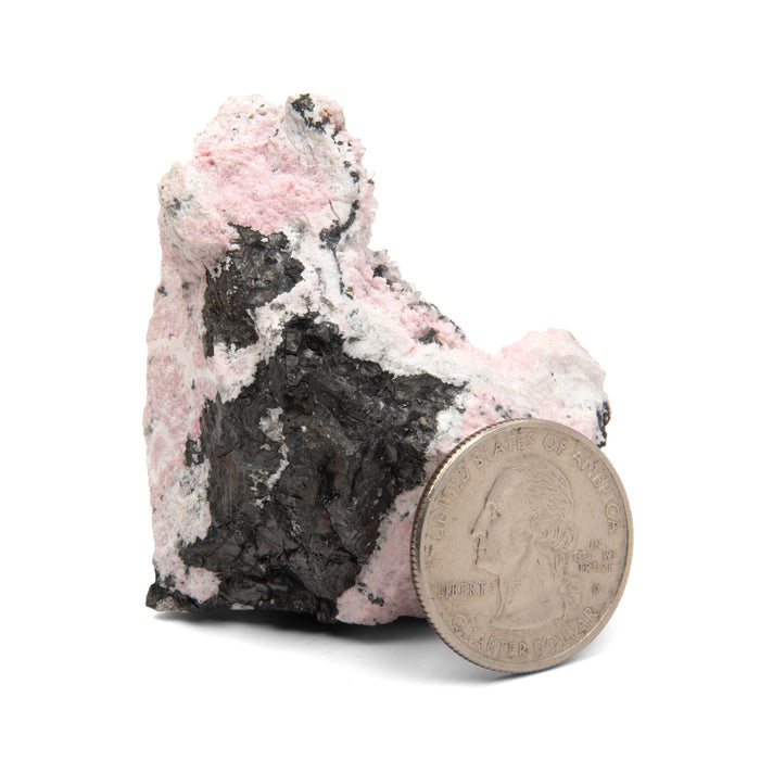 Rhodochrosite Specimen - with Quartz and Hematite
