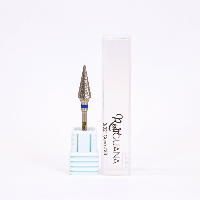 RI- Cone Shaped Nail Bit #23 - Hard Alloy-Nail Bit-Red Iguana LLC-Gel Essentialz