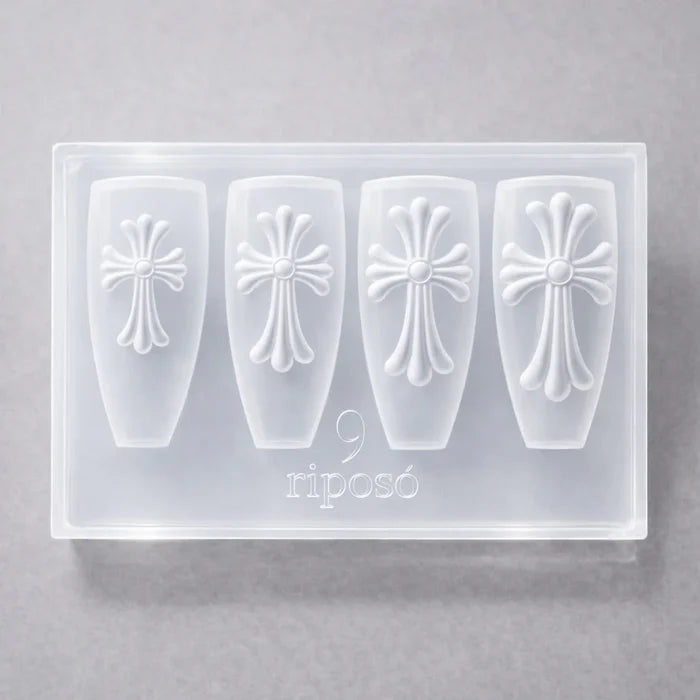 RIPOSO Cross Mold – Professional Cross Nail Art Tool