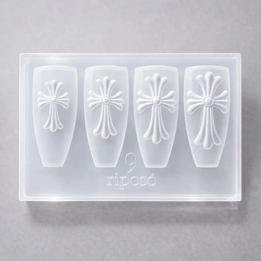 RIPOSO Cross Mold – Professional Cross Nail Art Tool
