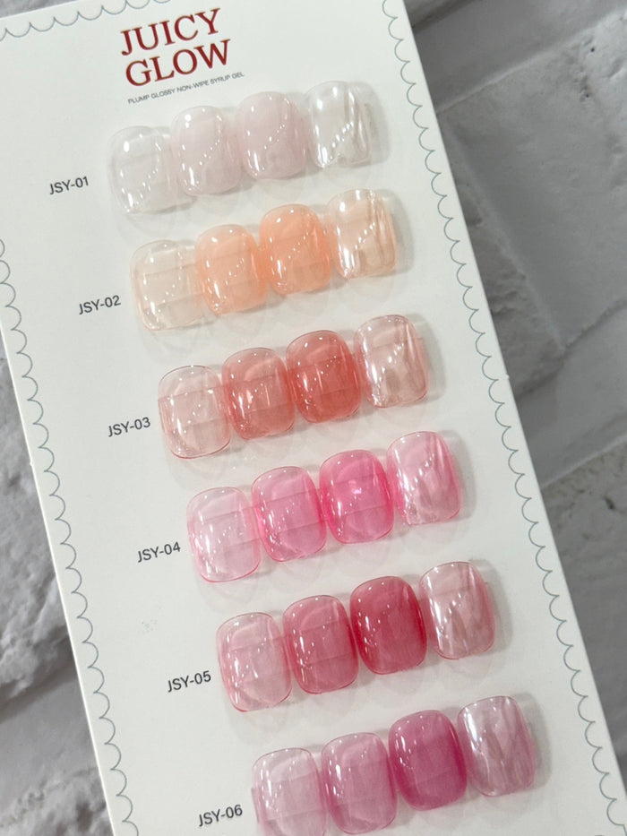 RIPOSO Juicy Glow Syrup Gel Collection