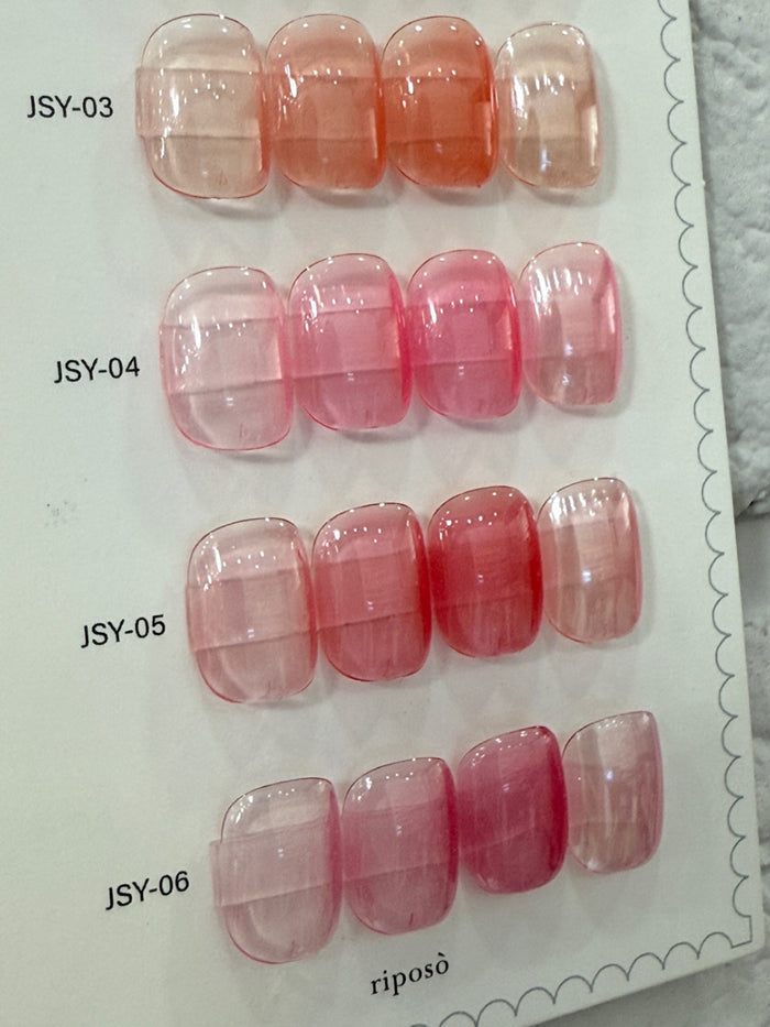 RIPOSO Juicy Glow Syrup Gel Collection