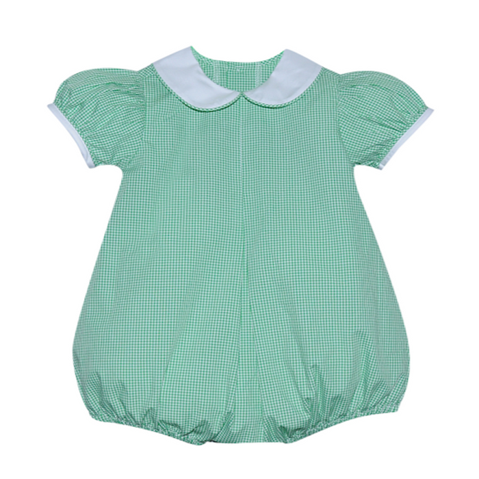 RN Sydney Kelly Green Gingham Girl Bubble
