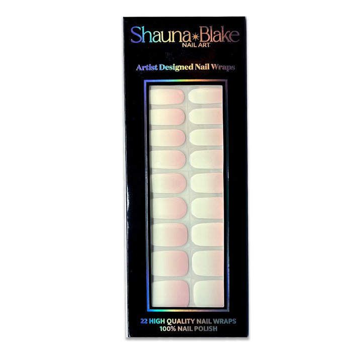 Rosé Ombre No Light Gel Nail Wraps (NLG)