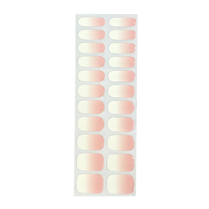 Rosé Ombre No Light Gel Nail Wraps (NLG)