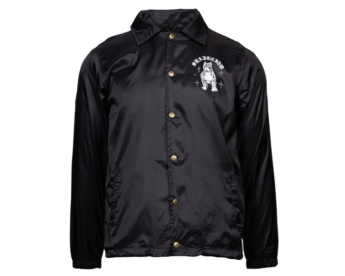 Rude Dogs Black Windbreaker - Front